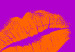 Canvas Kisses: Pop Art (4-piece) - colorful lips in street art style 149686 additionalThumb 5