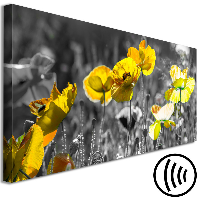 Canvas Yellow Poppies (1 Part) Narrow 149986 additionalImage 6