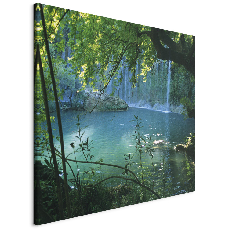 Canvas Art Print Waterfall in paradise 90086 additionalImage 2