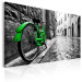 Canvas Print Vintage Green Bike 92086 additionalThumb 2