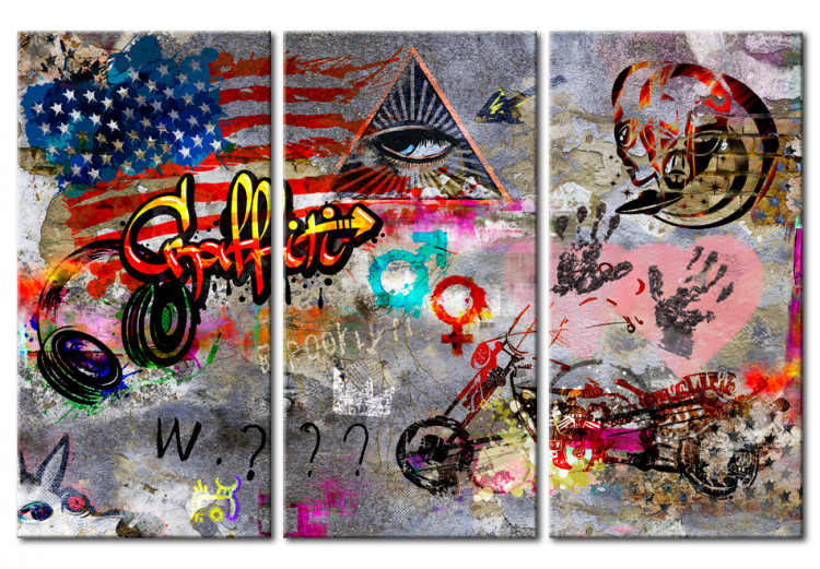 Canvas Art Print American Graffiti 92786