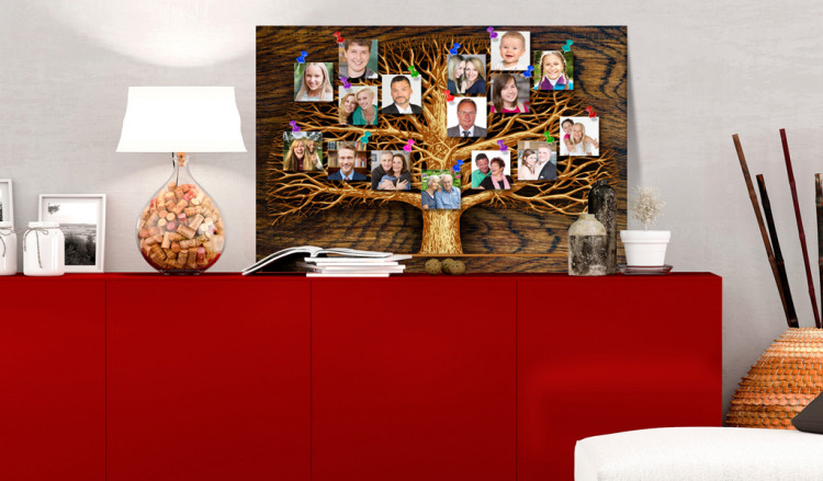 Decorative Pinboard Family's Tree [Corkboard] 94186 additionalImage 3