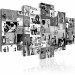 Canvas Print Banksy collage in a cascade layout - graffiti inspired by street art 94886 additionalThumb 2