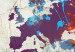 Cork Pinboard World Map: Urban Style  [Cork Map] 97486 additionalThumb 4