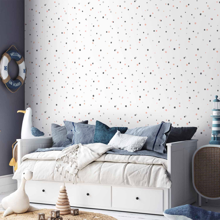 Wallpaper Colourful Polka Dots 107696 additionalImage 4