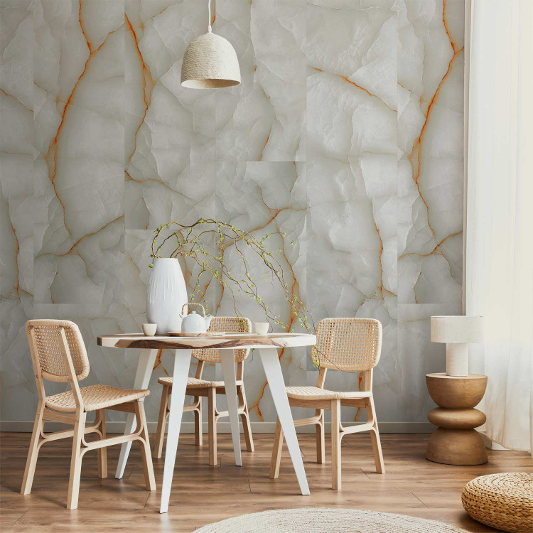 Wallpaper Magma White Marble 113996 additionalImage 4