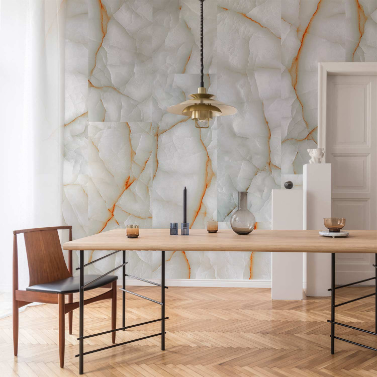 Wallpaper Magma White Marble 113996 additionalImage 6