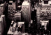 Poster Sepia Manhattan - New York architecture seen from a bird's eye view 116696 additionalThumb 8