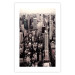 Poster Sepia Manhattan - New York architecture seen from a bird's eye view 116696 additionalThumb 25