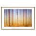 Poster Misty Forest - landscape of bare trees in brown-orange hues 117296 additionalThumb 20