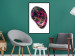 Poster Drop of Magic - abstraction with colorful stone on a uniform background 117796 additionalThumb 3