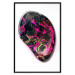Poster Drop of Magic - abstraction with colorful stone on a uniform background 117796 additionalThumb 15