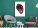 Poster Drop of Magic - abstraction with colorful stone on a uniform background 117796 additionalThumb 4