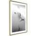 Poster Romantic Desire - black and white sensual composition with a woman 121896 additionalThumb 6