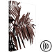 Canvas Dry palm leaves - brown leaves of a tropical tree on a white background 123496 additionalThumb 6