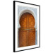 Poster Door to Dreams - grand gates with ornaments and mosaic on lintel 123796 additionalThumb 11