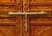 Poster Door to Dreams - grand gates with ornaments and mosaic on lintel 123796 additionalThumb 9