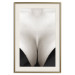 Wall Poster Decolletage - black and white female chest with visible neckline 123996 additionalThumb 20