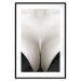 Wall Poster Decolletage - black and white female chest with visible neckline 123996 additionalThumb 17