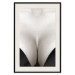 Wall Poster Decolletage - black and white female chest with visible neckline 123996 additionalThumb 19