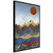 Wall Poster Heart of Colombia - landscape of mountain ranges in an abstract composition 125896 additionalThumb 12
