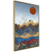 Wall Poster Heart of Colombia - landscape of mountain ranges in an abstract composition 125896 additionalThumb 14