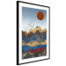 Wall Poster Heart of Colombia - landscape of mountain ranges in an abstract composition 125896 additionalThumb 13