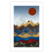 Wall Poster Heart of Colombia - landscape of mountain ranges in an abstract composition 125896 additionalThumb 25