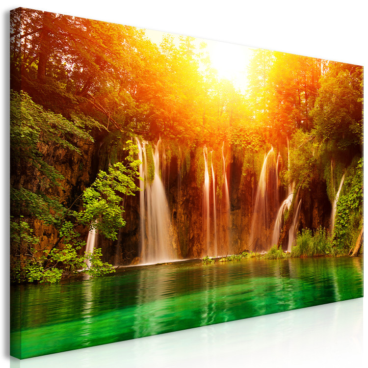 Large canvas print Nature: Magnificent Waterfall II [Large Format] 128696 additionalImage 3