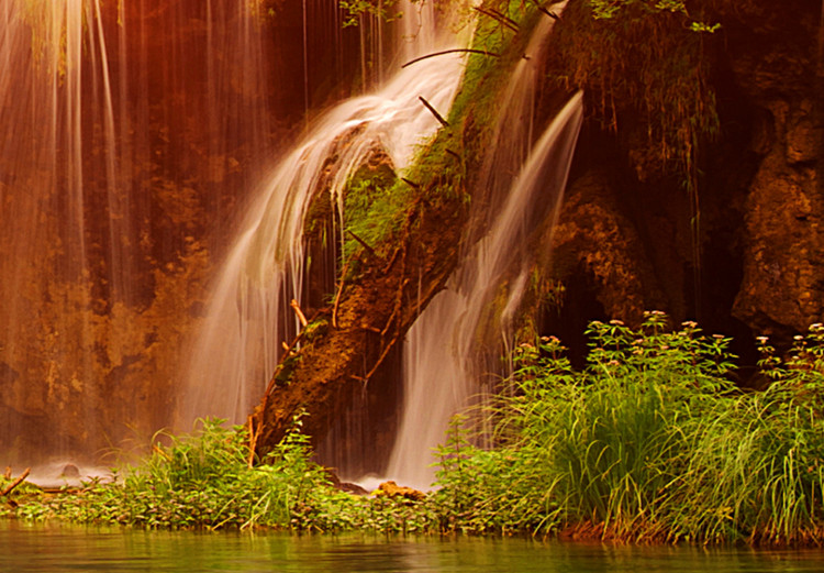 Large canvas print Nature: Magnificent Waterfall II [Large Format] 128696 additionalImage 4