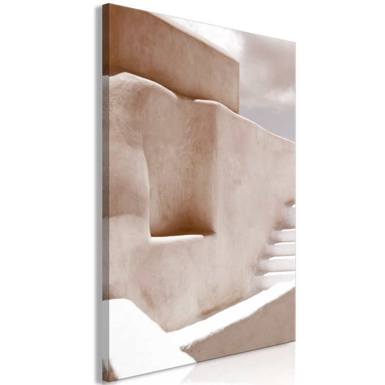 Canvas Greek Light (1-part) vertical - architecture of a Greek city 129496 additionalImage 2