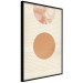Wall Poster Sun Eclipse - orange circles and stripes in an abstract motif 131796 additionalThumb 13