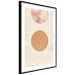 Wall Poster Sun Eclipse - orange circles and stripes in an abstract motif 131796 additionalThumb 8