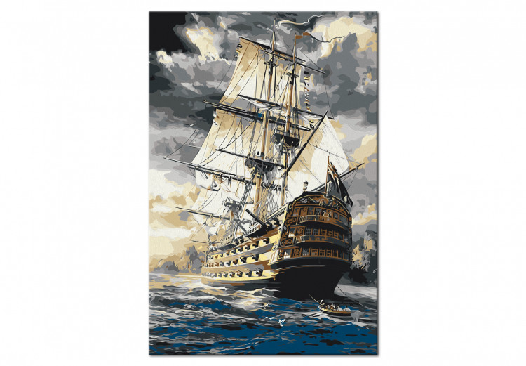 Paint by number Frigate 132496 additionalImage 6