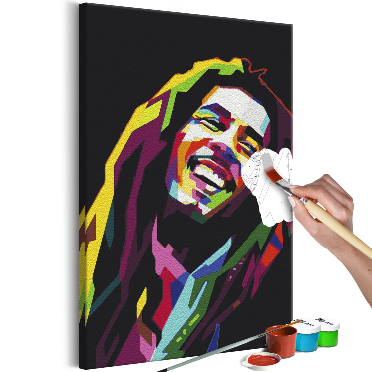 Paint by number Bob Marley 135196 additionalImage 3
