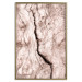 Wall Poster Touch of Tropical Wind - natural texture of cracked driftwood 135296 additionalThumb 2