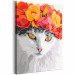Paint by number Flowery Cat 135996 additionalThumb 6