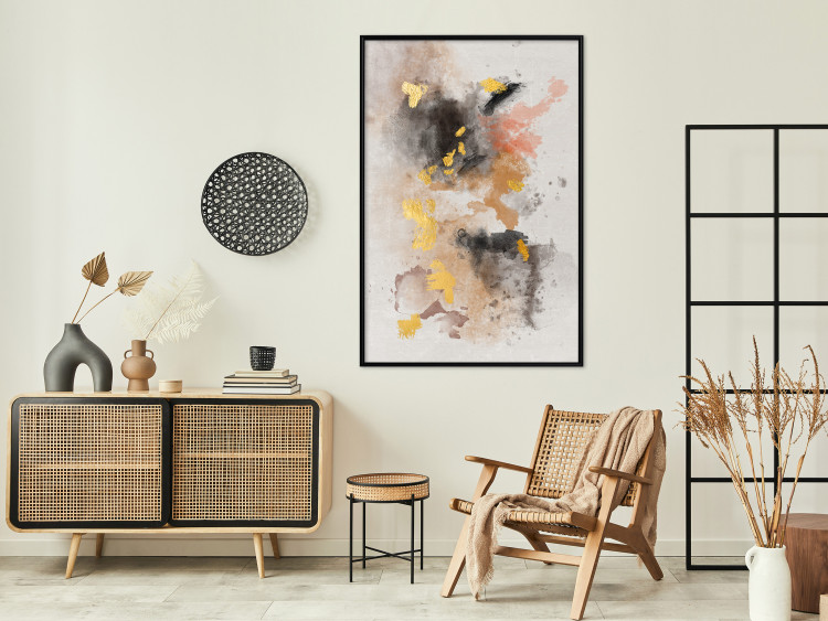 Poster Windy Day - artistic composition of patterns in an abstract motif 137696 additionalImage 9