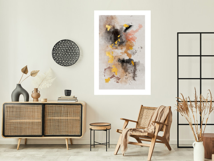 Poster Windy Day - artistic composition of patterns in an abstract motif 137696 additionalImage 18