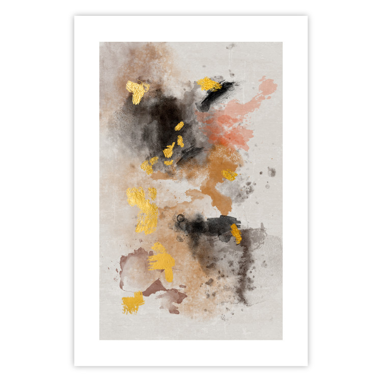 Poster Windy Day - artistic composition of patterns in an abstract motif 137696 additionalImage 5