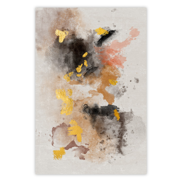 Poster Windy Day - artistic composition of patterns in an abstract motif 137696