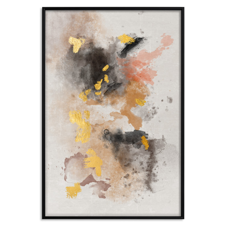 Poster Windy Day - artistic composition of patterns in an abstract motif 137696 additionalImage 3