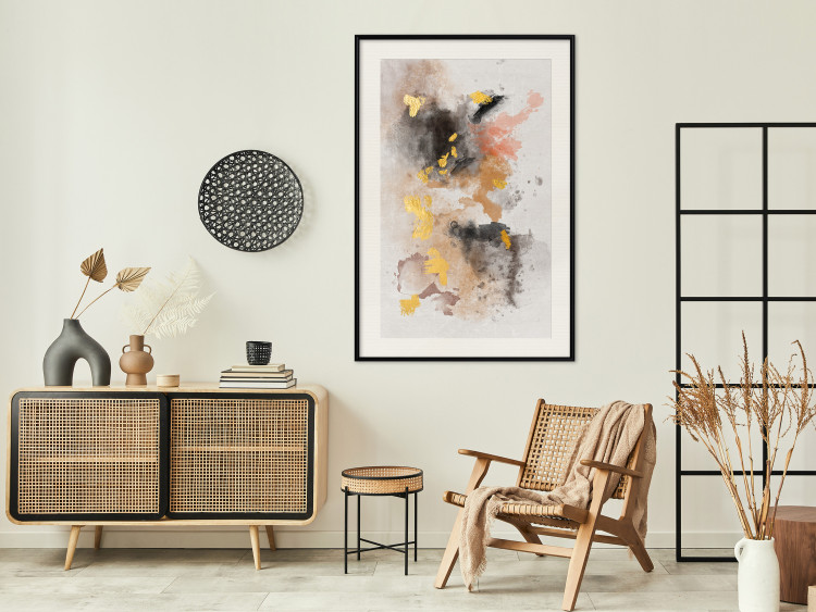 Poster Windy Day - artistic composition of patterns in an abstract motif 137696 additionalImage 8