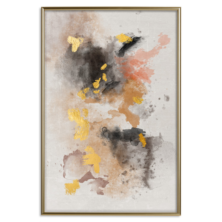 Poster Windy Day - artistic composition of patterns in an abstract motif 137696 additionalImage 2