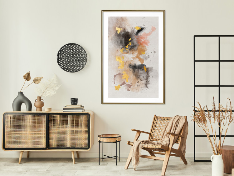Poster Windy Day - artistic composition of patterns in an abstract motif 137696 additionalImage 9