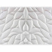 Wall Mural White fantasy - elegant background with abstract, quilted motif 138796 additionalThumb 1