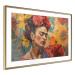 Poster Portrait of Frida - A Woman Against a Background of Sunflowers Inspired by Van Gogh 152196 additionalThumb 8