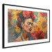 Poster Portrait of Frida - A Woman Against a Background of Sunflowers Inspired by Van Gogh 152196 additionalThumb 9