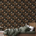 Modern Wallpaper Royal Garden - Elegant Ornaments With Lions and Flowers 159996 additionalThumb 4