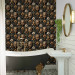 Modern Wallpaper Royal Garden - Elegant Ornaments With Lions and Flowers 159996 additionalThumb 10